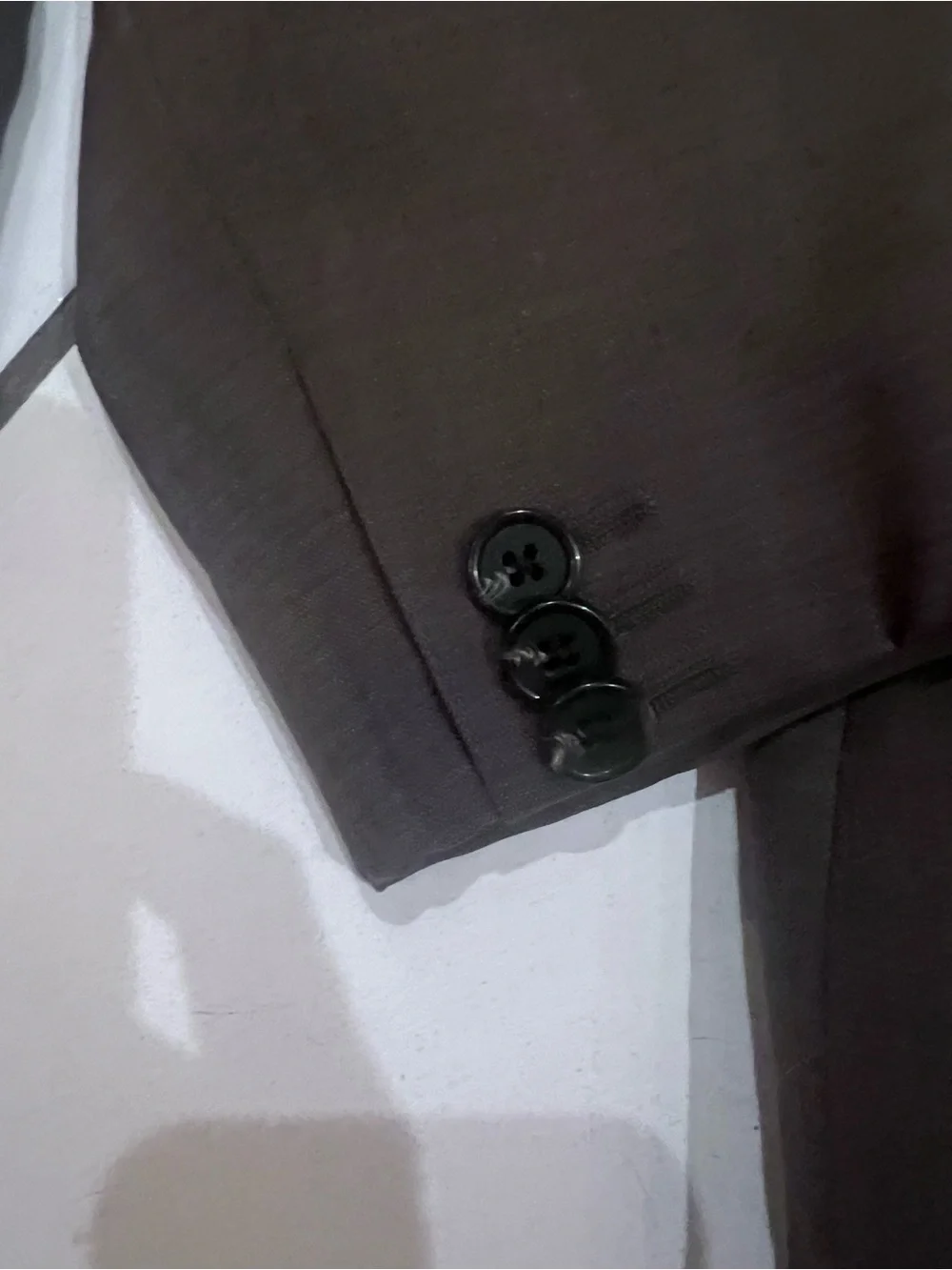 Zara Men's Brown Two-Piece Suit Jacket & Pants Size 36